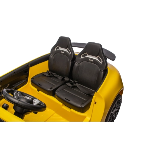 Auto Na Akumulator dla dzieci Mercedes Benz GT63 AMG Żółty DK-GT63